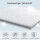 BedStory Gel Topper 180x200cm H3/H4 made of 10cm height cold foam core, breathable 3D mesh cover, comfortable mattress topper for box spring bed and uncomfortable bed sofa bed