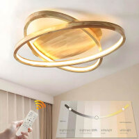 LED Ceiling Light Dimmable with Remote Control Living...