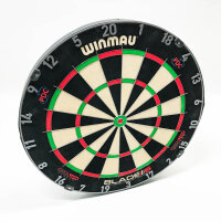 WINMAU Darts Blade 6 Triple Core Carbon Professional PDC Steel Tip Dartscheibe mit offiziellen Turnierspezifikationen | Empfohlen von der PDC