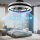 BKZO Φ50cm LED ceiling fans with lighting, 3 color temperature, BAKO160