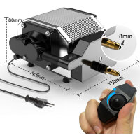 Bsdonte Laser Graviermaschines Laser Air Assist - 30L/min Air Assist Kit Laser Luftpumpe Set für Laser Cutter Lasergravierer Lasergravur Laser Gravur, Laser Engraver Zubehör -Gravurwerkzeug