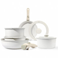 GiPP pot set with removable handle, 11-piece pot and pan...