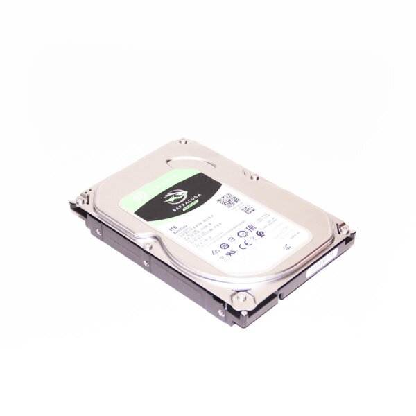 Seagate Barracuda ST1000DM010 Internal Hard Drive for Desktop PC, NAS (8.9 cm (3.5 Inch), 64 MB Cache, 7200RPM, SATA-III 6Gb/s) (Refurbished), Capacity: 1,000GB (1TB)