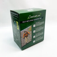 Clostnature Camping Selbstaufblasende Isomatte – 3,8 cm Dick Outdoor Selbstaufblasbare Schlafmatte mit Kleines Packmaß, Leicht Aufblasbare Luftmatratze für Sport, Trekking, Winter