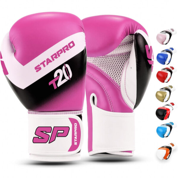 Starpro Boxhandschuhe (10oz) für Harte Schläge & schnelles K.O. - Boxhandschuhe Männer, Boxhandschuhe Damen, Box Handschuh Herren Set, Boxen Sport, Box Training, Box Handschuhe, Boxing Gloves