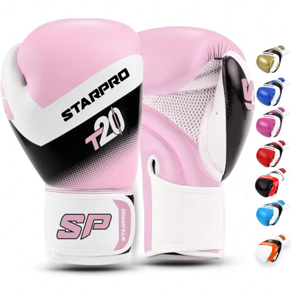 Starpro Boxhandschuhe (8oz) für Harte Schläge & schnelles K.O. - Boxhandschuhe Männer, Boxhandschuhe Damen, Box Handschuh Herren Set, Boxen Sport, Box Training, Box Handschuhe, Boxing Gloves