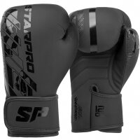 Starpro Schwarz Boxhandschuhe (16oz) für MMA, Muay...