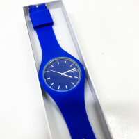 SKMEI Watch for Men or Women, Soft Silicone Strap Unisex Watches (Dark Blue)