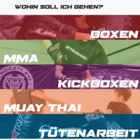 Starpro Sparring gepolstert Handschuhe (S) - Für Sparring und Grappling im Kampftraining Muay Thai Marital Arts MMA Kickboxen und Fitnessübungen