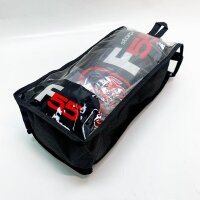 Starpro F55 Fusion Leather Boxhandschuhe 8oz für Männer und Frauen – Synthetische PU-Boxhandschuhe für Muay Thai, Kickboxen, Fitness und Boxercise-Training in Schwarz und Rot