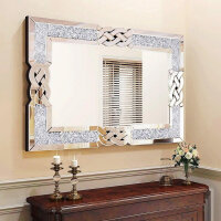 Artloge Crystal Mirror Luxury Wall Mirror Decorative...