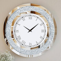 Artloge Wall Clock Large Modern Decorative Crystal...