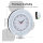 Artloge Wall Clock Large Modern Decorative Crystal Clocks, Radio Controlled Clock Living Room Wall Clocks without Ticking Noises Roman Numerals Battery Operated 80cm Clocks for Living Room, Bedroom, Kitchen Decoration Silver