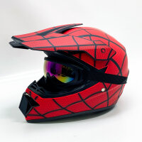 ZJRA Jugend Motorradhelm (M), Kinderfahrradreithelm, Junge Und Mädchen, Roller Ski ATV Helm ,Geeignet Für Alle Jahreszeiten