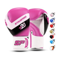 Starpro T20 Boxing Gloves (14oz) Made of PU Leather for...