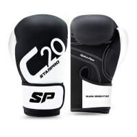 Starpro C20 PU Leather Boxing Gloves (14oz) for Sparring...