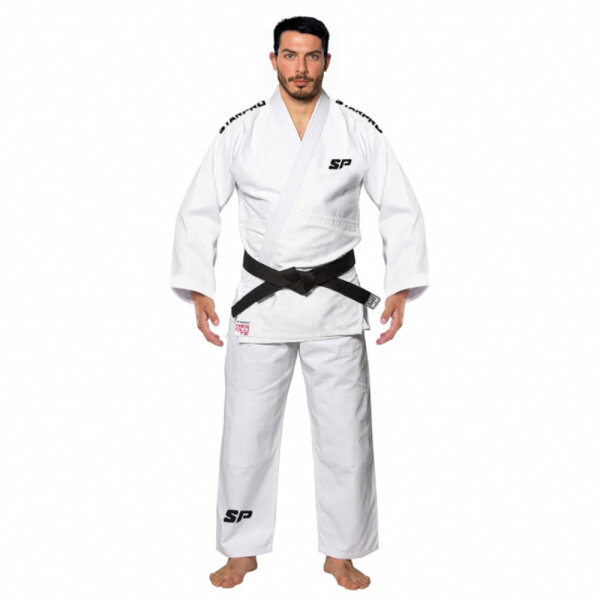 Starpro Judo Single Weave, (9/190cm) Gi, 550 grams, Premium Cotton Blend, White, Professional Judogi for Training and Competition, Men and Women, Multiple Sizes