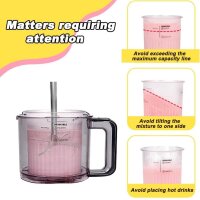 BYKITCHEN Creami Deluxe Container NC501EU Pack of 4 Ice Cream Containers for Ice Cream Compatible with Ninja Creami NC501EU NC500EU Ice Cream Machines