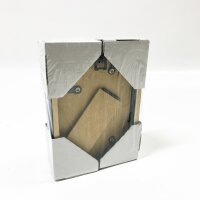 Heimlich® Bilderrahmen 10x15 Schwarz 2-Pack | Holz Bilderrahmen Set mit Plexiglas | Fotorahmen 10x15 zum Aufhängen & Aufstellen | Picture Frame 10x15