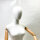 HIYOUGO Mannequin (with minor damage) Female tailors dummy, tailors bust with adjustable height, womens bust, mannequin, mannequin, torso, female bust, dress, display stand (colour: C)