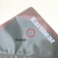 Karinear Glaskeramikkochfeld (mit Kratzer) 1 Platte, Einbaukeramikkochfeld 1 Platte mit Stecker, 9 Leistungsstufen, Touch-Steuerung, Kindersicherung, 220V-240V, 1200W, 50-60Hz