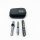 PRO BIKE TOOL Screwdriver Set - Multifunctional Bicycle Tool - Black - Skateboard Tool - Metal-Steel, Ergonomic Handle, 3-Way Design - 9.5x2x7.5 cm