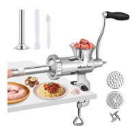 Hanchen Stainless Steel Manual Meat Grinder (with...