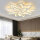 Sky angle LED ceiling light dimmable, living room lamp with remote control, bedroom ceiling lamp, modern ceiling lighting, ceiling lighting, dimming 14 heads/Ø100cm/130W