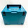 MAKITA tool case MAKPAC size. 4 821552-6 unfilled, WxHxD: 29.5x32x39.5 cm