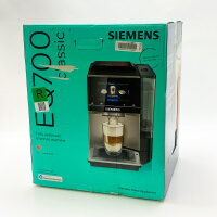 SIEMENS Kaffeevollautomat EQ700 classic TP715D47, Cold Brew, intuitives 5" TFT-Display, Kaffeevollautomat EQ700 classic TP715D47, Cold Brew, intuitives 5" TFT-Display
App, iaromaSelect, 10 Favoriten, autom. Dampfreinigung,silber metallic