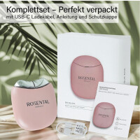 Rosental Organics (mit Kratzer)EMS Gua Sha Gesichtsmassagegerät - LED Blau, Grün & Rotlicht Therapie - Für konturierte, pralle Haut & ebenmäßigen Teint - Für alle Hauttypen