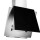 AMICA headroom hood KHF 664 111 E, LED lighting