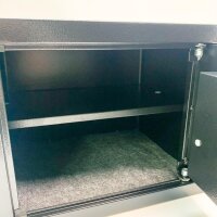 31L safe fireproof (with scratches) waterproof with fireproof bag, digital home safe with removable shelf, furniture safe documents gold jewelry valuables