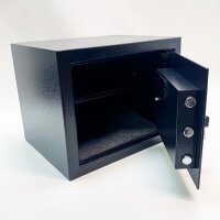 30L fireproof safe with waterproof money bag, digital home safe with removable shelf and alarm system, wall safe, furniture safe for jewelry, cash, medication, A4 documents