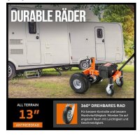 SuperHandy Electric Trailer Trolley, 1,620kg Max Trailer Weight, 270kg Max Tongue Weight, DC 24V 7Ah 800W, with Heavy Duty Commercial 2" Ball Hitch Mount