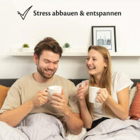 Ella Weighted Blanket 135x200 9kg Anti Stress Therapy Blanket Heavy Blanket Made of 100% Oeko-Tex Bed Blanket for Deep Sleep and Better Recovery Weighted Blanket for Men & Women from 75-110kg