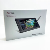 ARTISUL D16, 15.6", LCD Sketch-Pad, tragbar, hochauflösend, ideal für Zeichnungen und Notizen, zwei Kabel inklusive, AC Adapter nicht enthalten.