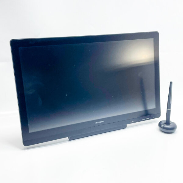HUION Kamvas 20 graphics tablet, model number: Kamvas 20, HDMI and USB cable A missing, 20 inch screen, high-resolution display, pressure-sensitive pen technology, ideal for digital drawing and design.