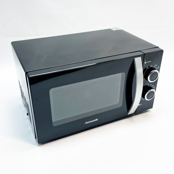 HANSEATIC Microwave SMH207P3H-P defrost function, 6 power levels, no original packaging, with dent