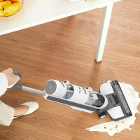 TINECO iFloor Breeze Nass-Trocken-Sauger, Akkusauger, kabellos, 190 W, beutellos, Selbstreinigung, bis zu 20 Min Laufzeit.