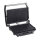 BESTRON Contact Grill ASW113S, Sandwich/Panini Contact Grill, Non-Stick Coating, with Drip Tray, Black