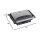 BESTRON Contact Grill ASW113S, Sandwich/Panini Contact Grill, Non-Stick Coating, with Drip Tray, Black