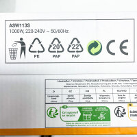 BESTRON Kontaktgrill ASW113S, Sandwich-/Panini-Kontaktgrill, antihaftbeschichtet, mit Auffangschale, Schwarz