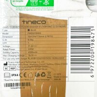 TINECO Floor One S3 Extreme wet/dry vacuum cleaner, pet hair filter, 220 W, bagless, 35 min cordless, automatic suction power adjustment, used