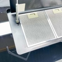 HANSEATIC head-free hood SY-103A8-E4-C118-L52-900, used, without accessories, modern extractor hood solution, space-saving.