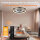 Airwit ceiling fan 48cm, fan with light, quiet, dimmable, modern, reversible DC motor