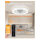 Airwit ceiling fan 48cm, fan with light, quiet, dimmable, modern, reversible DC motor