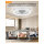 Airwit ceiling fan 48cm, fan with light, quiet, dimmable, modern, reversible DC motor