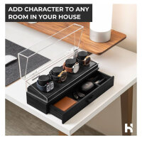 Watch Deck Pro, watch box for men, watch storage, made of wood, stylish, gift idea for men, boyfriend, dad