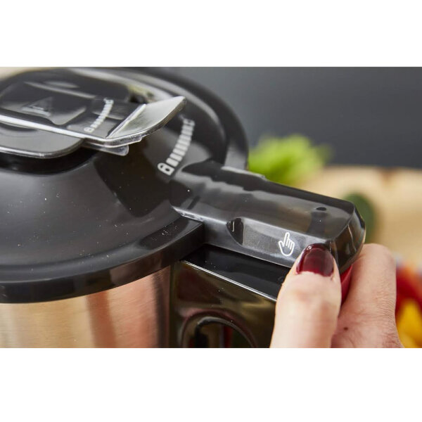 Senya Mixer Heizung, 1,5 l, Suppengeräteheizung, 5 Programme: Velvety, Mühle, Smoothie, Compote, Edelstahl, automatischer Stopp, Schwarz